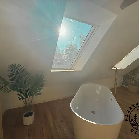 Вилла Harzer Healing Center 2025 Himmlische Landhauswohnung Mit Fussbodenheizung,xxl Kochinsel,xxl Regendusche,modern,hochwertig,persoenlich,vollausgestattet Эльбингероде