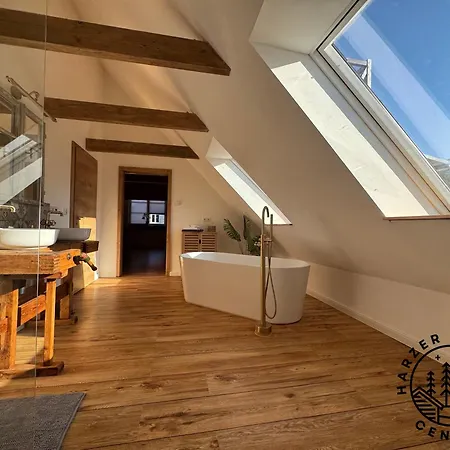 Harzer Healing Center 2025 Himmlische Landhauswohnung Mit Fussbodenheizung,xxl Kochinsel,xxl Regendusche,modern,hochwertig,persoenlich,vollausgestattet *