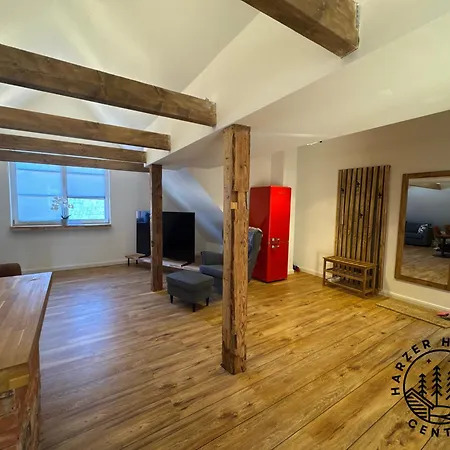 빌라 Harzer Healing Center 2025 Himmlische Landhauswohnung Mit Fussbodenheizung,xxl Kochinsel,xxl Regendusche,modern,hochwertig,persoenlich,vollausgestattet 엘빙거로드