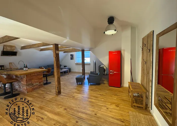 Harzer Healing Center 2025 Himmlische Landhauswohnung Mit Fussbodenheizung,xxl Kochinsel,xxl Regendusche,modern,hochwertig,persoenlich,vollausgestattet *